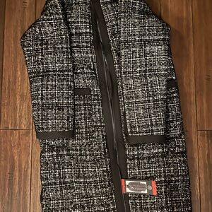 Bernardo Black and White Puffer Jacket